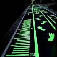 Fluorescent Thermoplastic Road Marking Paint